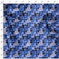 thumbnail image 3 of Soimoi Blue Fabric - By the Yard - 56 Inch Wide - Geometric Rectangel Print Textile - Intricate and Stylish Patterns for Fashion and Decor Printed Fabric, 3 of 6