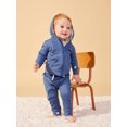thumbnail image 6 of Little Star 100% Organic Cotton 2-Piece Baby Boy Hoodie & Pant Set, 6 of 13