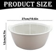 thumbnail image 2 of Double Layer Kitchen Colander & Strainer, Large Plastic Salad & Veggie Washer, Multi-Functional Vegetable Washing Bowl for Pasta, Spaghetti, Sink, BPA-Free & Dishwasher Safe, 2 of 2