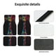 thumbnail image 4 of Fotbe Neon Psychedelic Giraffe Juego de 4 Tapetes para Auto con Estampado – Alfombrillas de Goma Reforzada, Diseño Antideslizante, Protección para Todo el Año – Vehículos, Autos, Camionetas y SUVs, 4 of 7