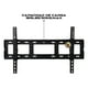 thumbnail image 3 of Soporte Para Pared Fijo Con Inclinación Para TV Virtual Zone Televisión Monitor 50 a 110 Pulgadas Negro, 3 of 8