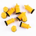 thumbnail image 3 of 10 Piezas Micro decoración de jardín buzón de Resina Zulema decoración artesanal bonsái amarillo, 3 of 5