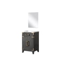 thumbnail image 2 of Laurel 20 in W x 18 in D Black Oak Single Bath Vanity Acrylic Countertop and 18 in Mirror, 2 of 5