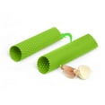 KTMGM Garlic Press Silicone Garlic Peeler Easy Roller Garlic Peeling Tube Silicone Tool