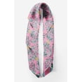 thumbnail image 2 of Bimba Foulard Dupatta Rose à Motif Vector Damassé en Pure Soie Imprimée, Foulard Bandana pour Femme, Tête Cou, 40 x 80 Pouces, 2 of 6