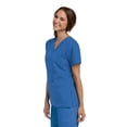 thumbnail image 6 of Landau Women's Essentials Classic Relaxed Fit Breathable Fade Resistant 4 Pockets Pull Over Tunic Scrub, Style 8219, 6 of 8