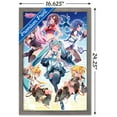 thumbnail image 3 of Hatsune Miku - Group Wall Poster, 14.725" x 22.375", Framed, 3 of 5