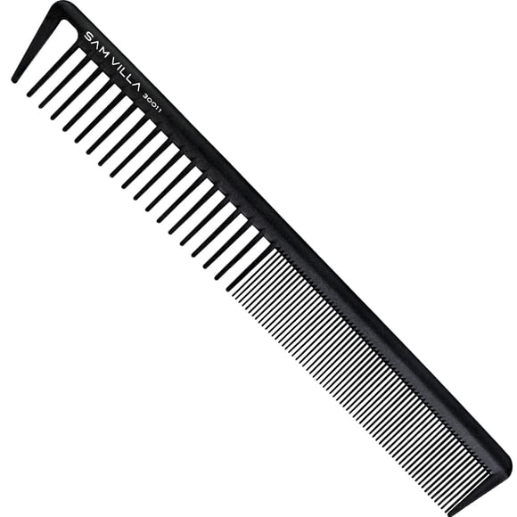 Peine profesional para corte corto y separación de cabello Sam Villa Signature Series