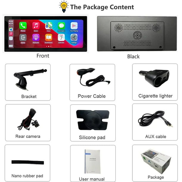 Road Top Universal Wireless Apple Carplay Car Stereo GPS