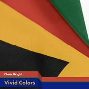 G128 – South Africa (South African) Flag | 3x5 feet | Printed 150D – Indoor/Outdoor, Vibrant Colors, Brass Grommets, Quality Polyester, US USA Flag, Much Thicker More Durable Than 100D 75D Polyester