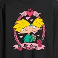 thumbnail image 3 of Hey Arnold! - Valentine's My Love - Men's Long Sleeve T-Shirt, 3 of 5