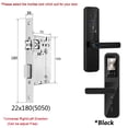 thumbnail image 2 of Digital Electronic Smart Door Lock With Biometric Camera Fingerprint Smart Card Password Key Unlock ,Easy Installation, 2 of 7