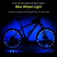 thumbnail image 6 of Yescom Bright LED Bike Wheel Light Auto Open and Close Bicycle Wheel Spoke Light String Blue, 6 of 7