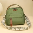 thumbnail image 3 of HUISZJ Nylon Crossbody Bag, Women Shoulder Bag with Zipper, Large Capacity Commute Bag for Work Travel Outdoor (Green), 3 of 8