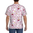 thumbnail image 2 of Naloa Easter Rabbit Men's T-Shirt Sport T-shirt Men's Basic Tee Casual Men's Shirt, Round Neck, Short Sleeves - 3X-Large, 2 of 5