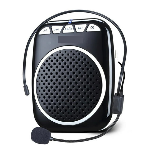 Portable Voice Amplifier Megaphone Mini Audio Speaker With Microphone Recharable Ultralight Loudspeaker For Teachers
