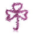 thumbnail image 3 of TINSEL GARANDO Guirnalda Chambrock Guirnalda Decoraciones de lámina metálica Colgada de techo para bodas de Navidad Uso al aire libre y interior 2Mpink 8 piezas Inevent HA012699-02, 3 of 7