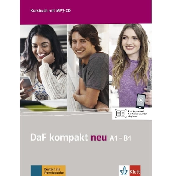 Pre-Owned DaF kompakt neu A1-B1 - Deutsch als Fremdsprache fr Erwachsene - Kursbuch mit Audios (Paperback) by Birgit Braun, Margit Doubek, Nadja Fgert