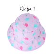 thumbnail image 2 of FlapJackKids - Patterned Sun Hat - Hippo/Elephant-S (6M-2Y), 2 of 5