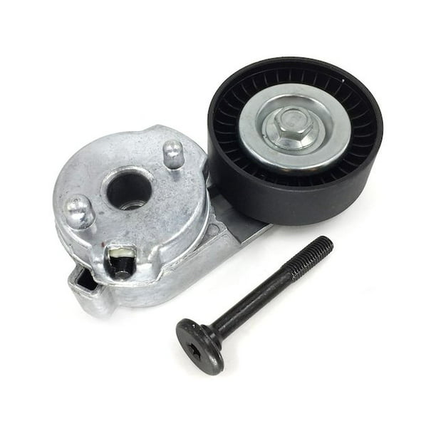 Accessory Belt Tensioner and Pulley Assembly - Compatible with 2000 - 2006 Jeep  Wrangler  6-Cylinder 2001 2002 2003 2004 2005 