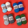 thumbnail image 5 of Minzimin 100g Plush Chenille Chunky Crochet Yarn - Baby Yarn for Crocheting Soft - Velvet Yarns Knitting for Blankets Crafts - Fluffy Amigurumi Yarns, 5 of 6