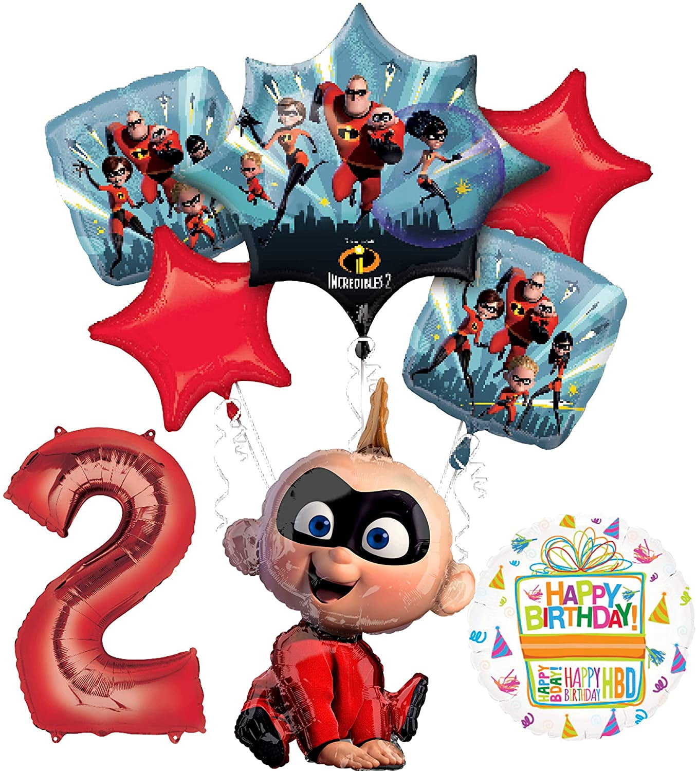 Mayflower Products Incredibles Jack Jack party supplies 2nd Birthday