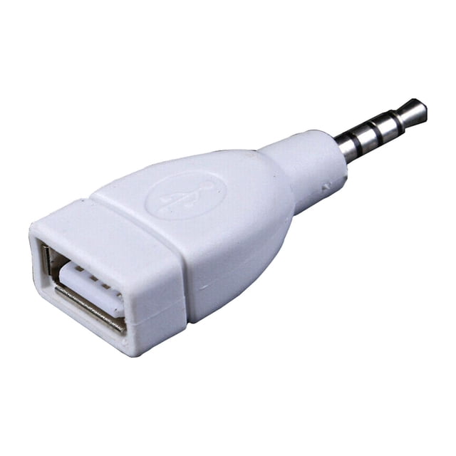 Sidaley Conector de audio de 3,5 mm a USB 2.0 Accesorios de cable adaptador Teléfono y Comunicación