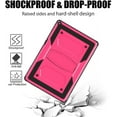 thumbnail image 4 of SOATUTO For Walmart Onn 10.1 Tab Case 2020 ( Model: 100011886 ), Shockproof Kids Friendly Rugged Hybrid Sturdy Armmor Case Built-in Kickstand For Onn 10.1 inch Tablet 2020 Generation 2 (Pink), 4 of 7