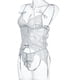 thumbnail image 4 of Conjunto de lencería Gibobby Halter Body Bowknot Mujer Encaje Sexy Íntimos Morado XXL, 4 of 5