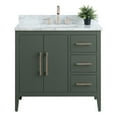 thumbnail image 5 of Vanity Art 36" Single Sink Bathroom Vanity Cabinet with Engineered Marble Countertop, 5 of 9