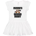 thumbnail image 3 of Inktastic Mommys Skiing Buddy for Kids Girls Baby Dress, 3 of 5