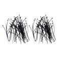thumbnail image 1 of Cable Corbatas Calidad Industrial Bridas: 100X2.5mm Color: Negro Cantidad: 100 Piezas, 1 of 5