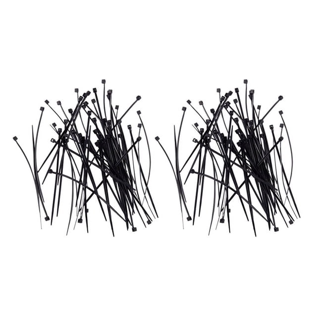 Cable Corbatas Calidad Industrial Bridas: 100X2.5mm Color: Negro Cantidad: 100 Piezas