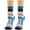 Blue, variant on JeashCHAT Women Cute Christmas Vintage Printing Thicker Socks Long Sock Comfortable Socks