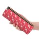 thumbnail image 5 of Disketp Hello Summer Flamingo Estuche Organizador de Lápices de Cuero, Estuche de Oficina con Cremallera para Bolígrafo y Lápiz, 5 of 6
