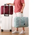 thumbnail image 4 of Sac de Voyage Multifonction Pliable Sac de Voyage à une Épaule Bagage à Main Grande Capacité Rangement de Bagages Imperméable Rouge, 4 of 6
