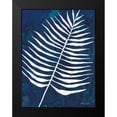 thumbnail image 2 of Jacobs, Cindy 15x18 Black Modern Framed Museum Art Print Titled - Navy Areca Leaf, 2 of 5