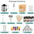 Haccah Candle Making Kit with Wax, Wicks, Scents, Dyes, Melting Pot ...
