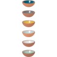 thumbnail image 1 of Juego de Cuencos de Terracota Now Designs Multicolor Diferenciados para Salsa de Soja, Juego de 6 Pi, 1 of 8