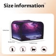thumbnail image 5 of Fotbe Purple Moon Tree Night Sky for Four Slice Toaster Cover, Fingerprint Protector, Super Soft Appliance Cover And Dust Cover,Bread Dust Cover & Fingerprint Protection, 5 of 7