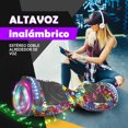 thumbnail image 5 of HOVERSTAR Bluetooth Hoverboard, LBW12A Color cromado o monopatín eléctrico de piel impresa con ruedas intermitentes LED, 5 of 5