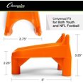 thumbnail image 4 of Champion Sports Hevy Duty Football Kickoff Kicking Tee - High Visibility Orange - 2", 4 of 5