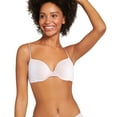 thumbnail image 1 of Jockey Women's Smooth & Sleek Microfiber Demi Coverage Underwire T-Shirt Bra, 1 of 3