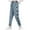 Blue G7 cute jeans for kids, variant on Baggy Jeans for Girls Wide Leg Ripped High Elastic Waisted Denim Pants Cute Summer Trousers Y2K Streetwear 7-14Y Bow Jeans For Girls 10-12