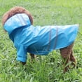 thumbnail image 5 of SPRING PARKS-Lifeeling Candy Color Puppy Raincoat Fashion Teddy Outdoor Waterproof Dog Rainwear Hooded Jacket Poncho Pet Raincoat for Small Medium Dogs, 5 of 7