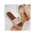 thumbnail image 4 of Womens Sandals Bohemian Flat Slide Beach & Summer Open Toe Comfortable Design, 4 of 9