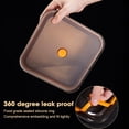 thumbnail image 5 of Metal Food Container, Stainless Steel Food Storage Container Leak Proof Sinking Lid, 316 Grade Metal Bento Box for Refrigerator, Vacuum Sealed, Leakproof, and Lunch Container, 500ml, 5 of 8