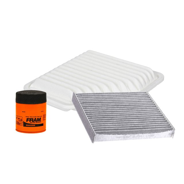 Kit De Filtro de Aire, Filtro de Aceite y Filtro de Cabina 3 PIEZAS Compatible con Toyota Corolla L4 2.4L DE 2009 A 2010