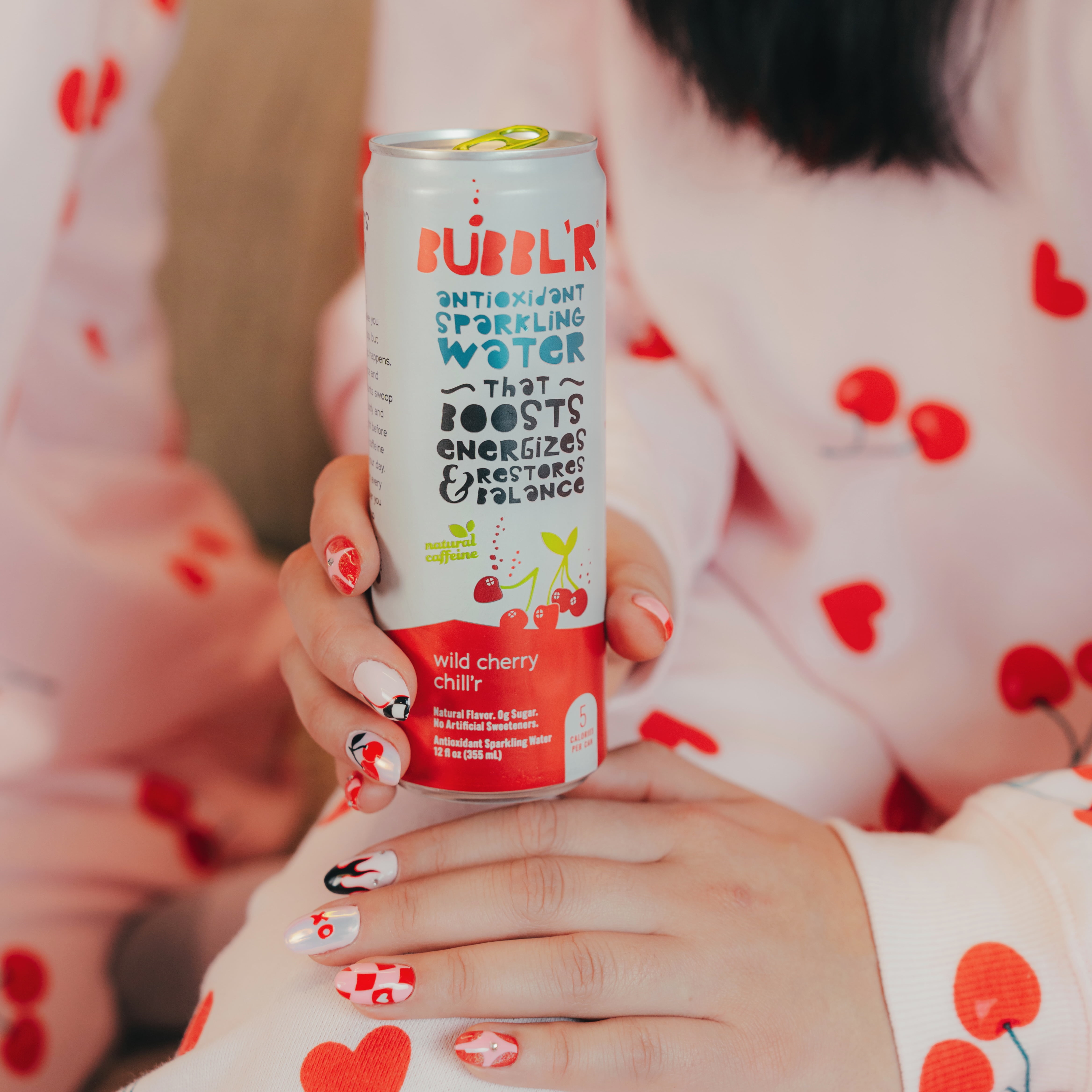 BUBBL'R Antioxidant Sparkling Water Wild Cherry Chill'r 12 fl oz