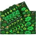 thumbnail image 4 of St Patricks Green Leprechaun with Clover Placemats Set of 4, Washable Table Place Mats for Kitchen Dining Home Table Decoration 12 x 18 inches, 4 of 6